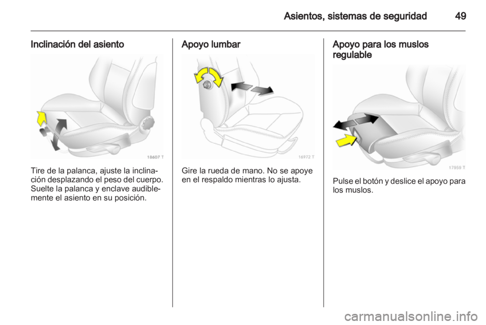 OPEL ZAFIRA 2012  Manual de Instrucciones (in Spanish) 