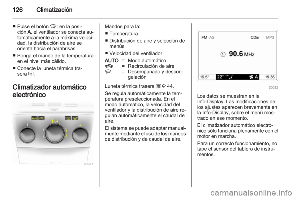 OPEL ZAFIRA 2013  Manual de Instrucciones (in Spanish) 