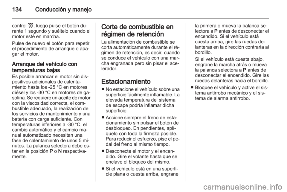 OPEL ZAFIRA 2013  Manual de Instrucciones (in Spanish) 