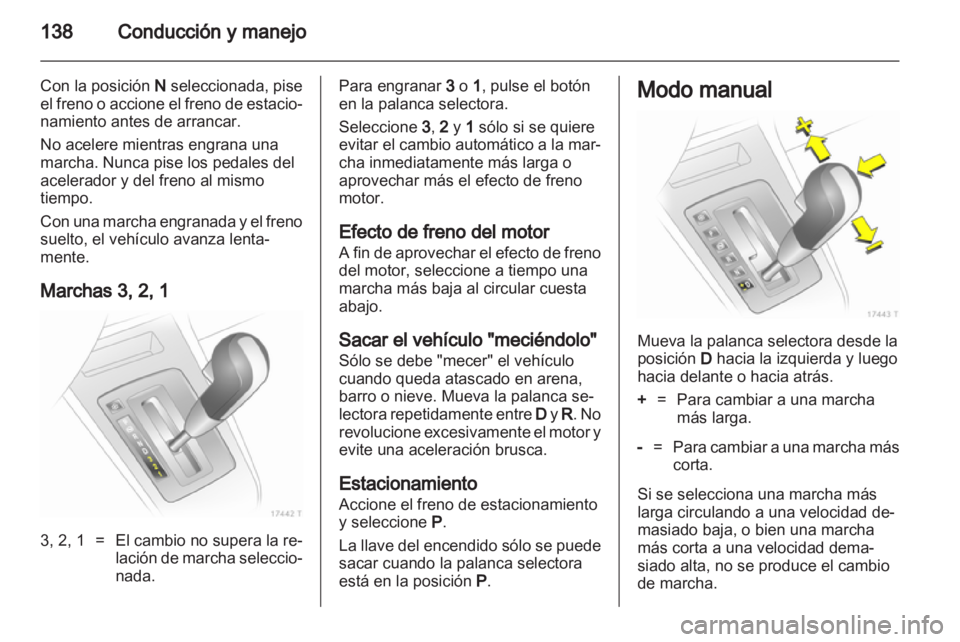 OPEL ZAFIRA 2013  Manual de Instrucciones (in Spanish) 