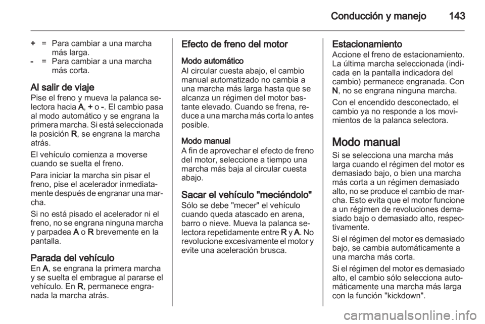 OPEL ZAFIRA 2013  Manual de Instrucciones (in Spanish) 