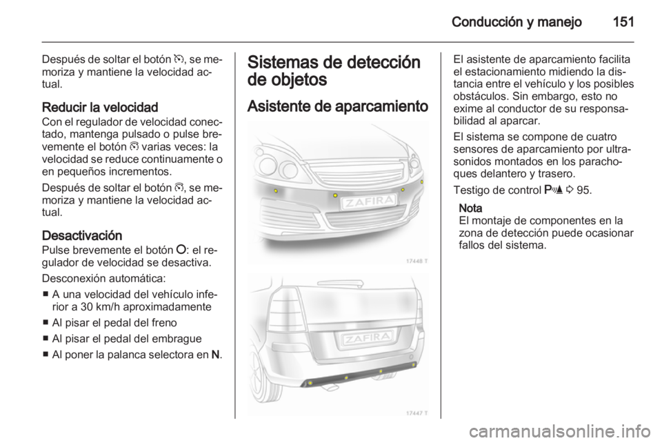 OPEL ZAFIRA 2013  Manual de Instrucciones (in Spanish) 