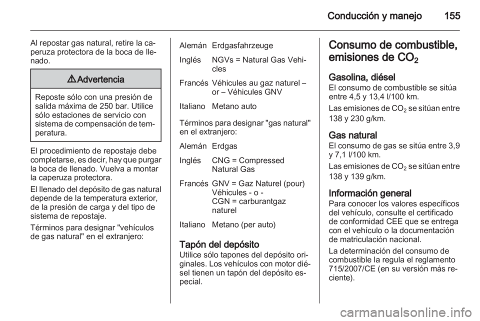 OPEL ZAFIRA 2013  Manual de Instrucciones (in Spanish) 