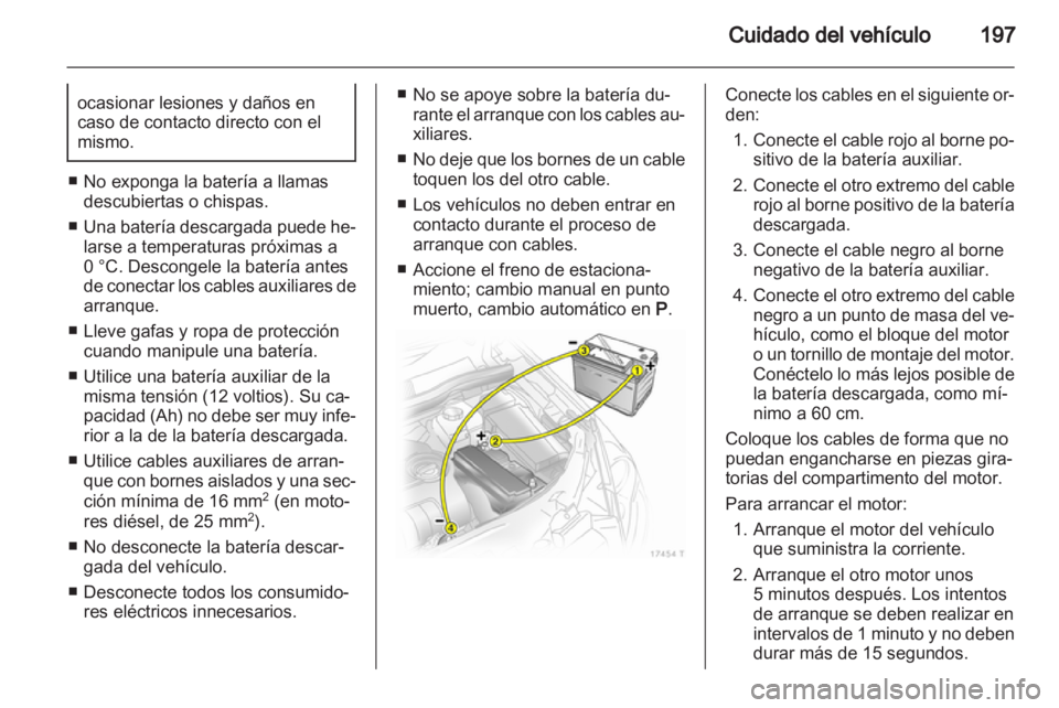 OPEL ZAFIRA 2013  Manual de Instrucciones (in Spanish) 