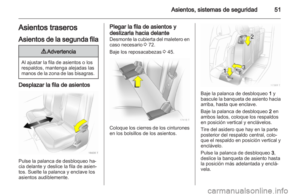OPEL ZAFIRA 2013  Manual de Instrucciones (in Spanish) 