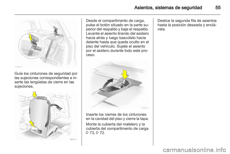 OPEL ZAFIRA 2013  Manual de Instrucciones (in Spanish) 
