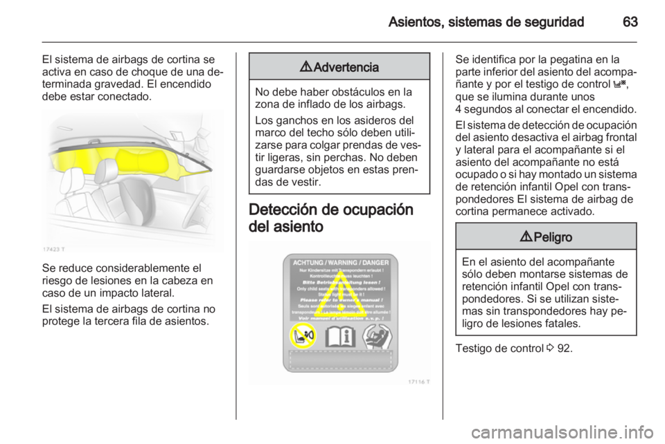 OPEL ZAFIRA 2013  Manual de Instrucciones (in Spanish) 