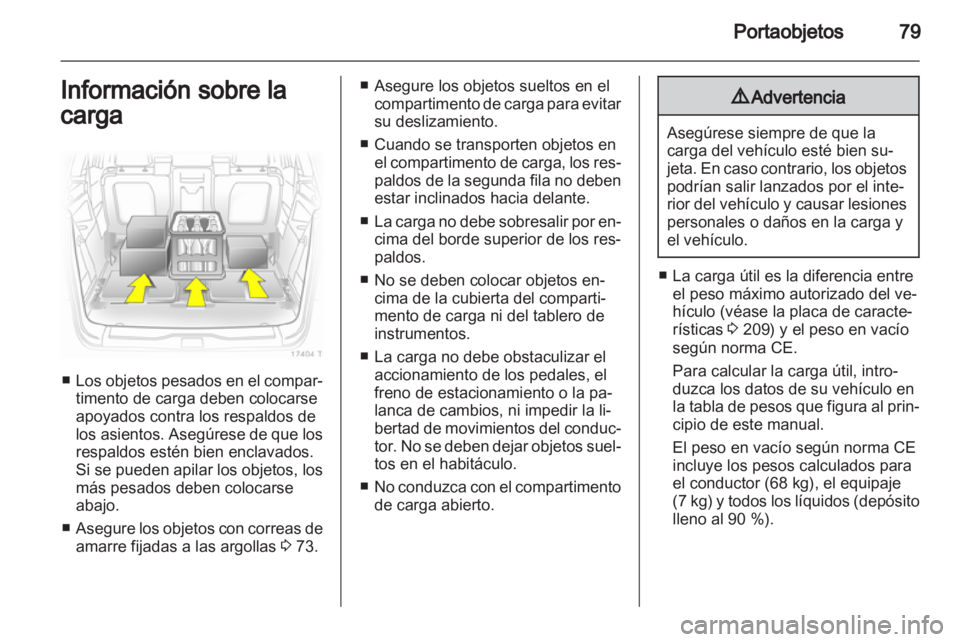 OPEL ZAFIRA 2013  Manual de Instrucciones (in Spanish) 