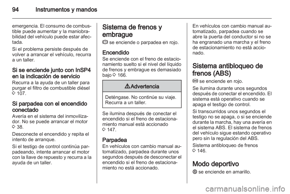 OPEL ZAFIRA 2013  Manual de Instrucciones (in Spanish) 