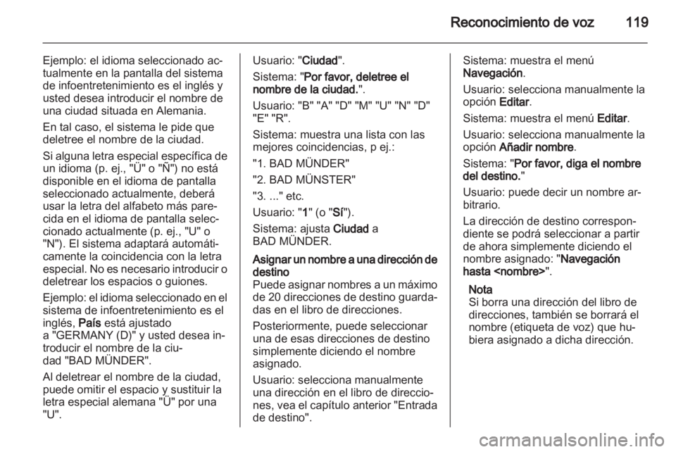 OPEL ZAFIRA C 2013  Manual de infoentretenimiento (in Spanish) 