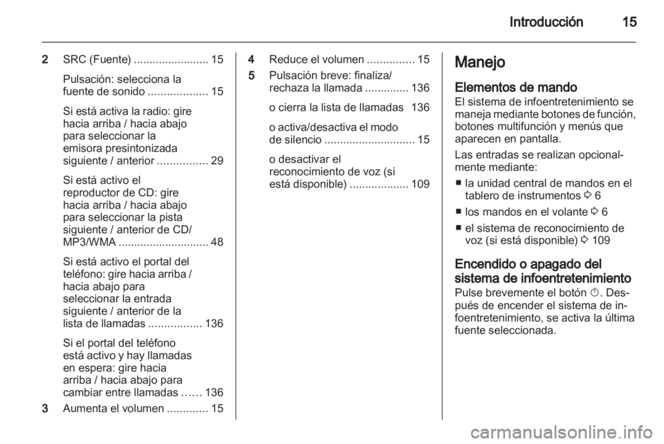 OPEL ZAFIRA C 2013  Manual de infoentretenimiento (in Spanish) 