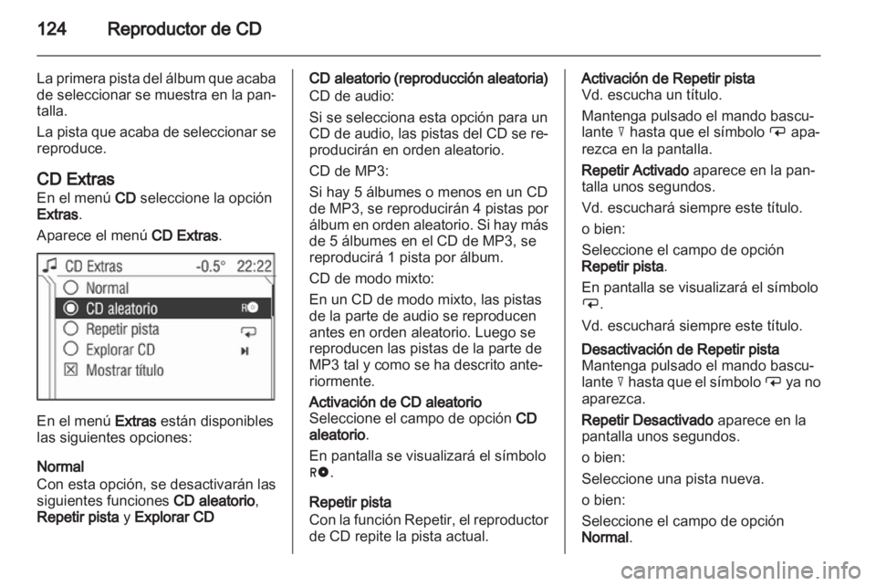 OPEL ZAFIRA B 2014  Manual de infoentretenimiento (in Spanish) 
