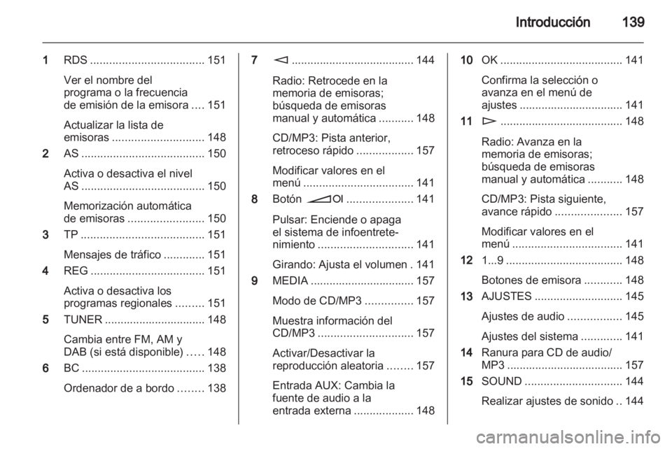 OPEL ZAFIRA B 2014  Manual de infoentretenimiento (in Spanish) 