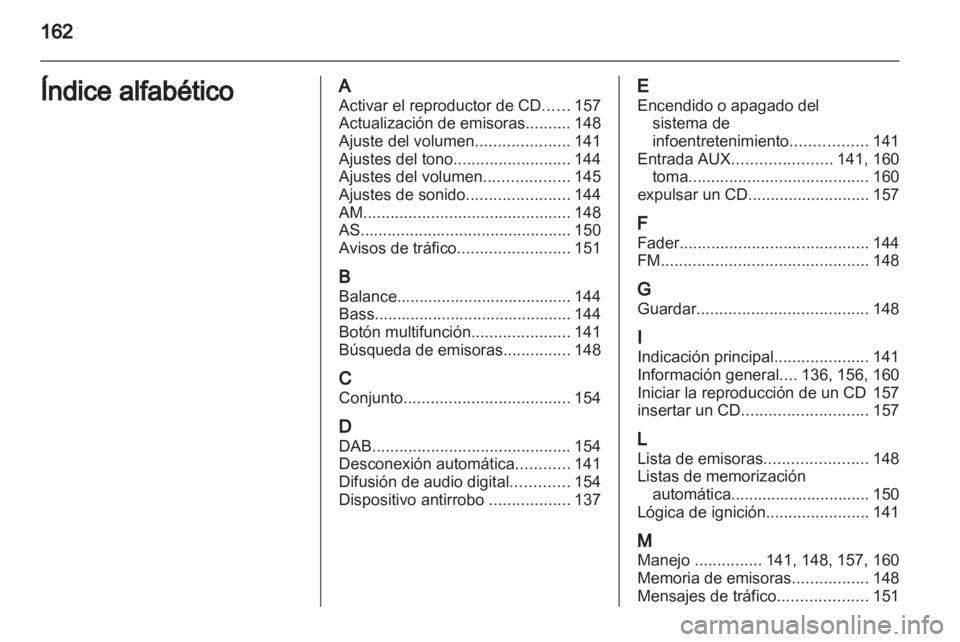 OPEL ZAFIRA B 2014  Manual de infoentretenimiento (in Spanish) 