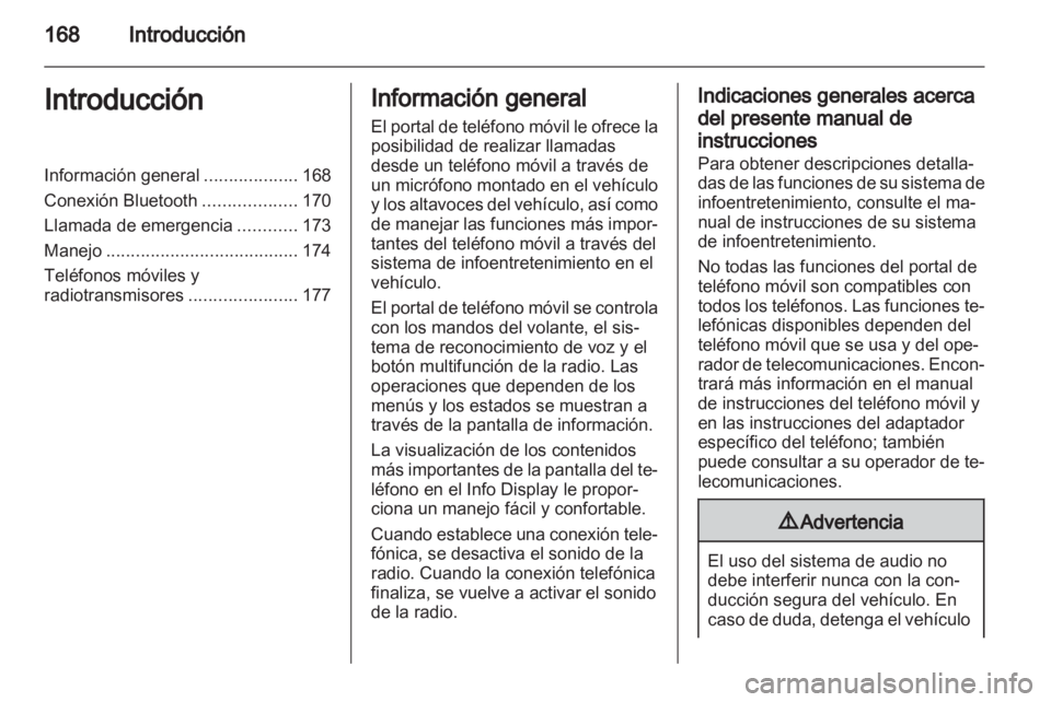 OPEL ZAFIRA B 2014  Manual de infoentretenimiento (in Spanish) 