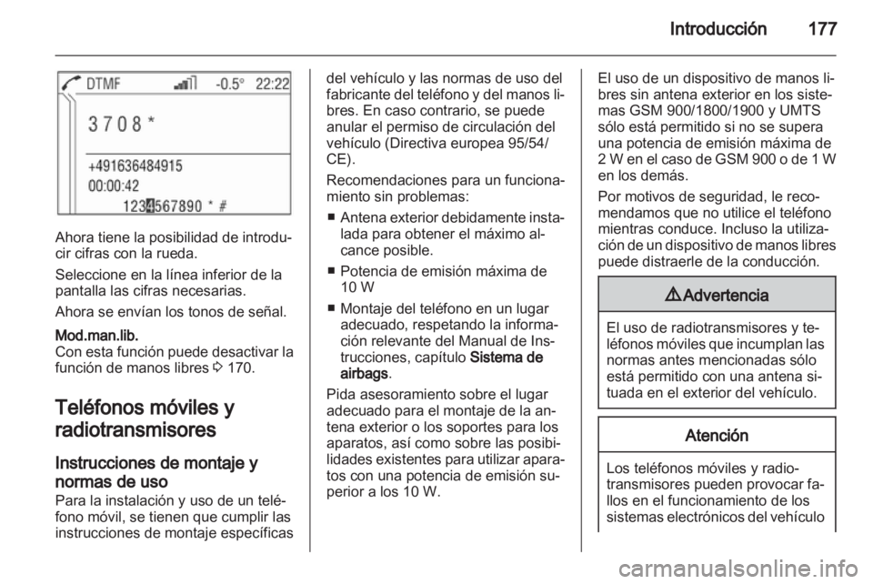OPEL ZAFIRA B 2014  Manual de infoentretenimiento (in Spanish) 