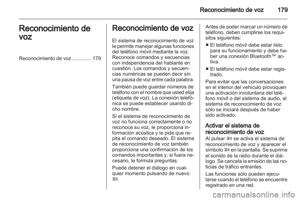 OPEL ZAFIRA B 2014  Manual de infoentretenimiento (in Spanish) 