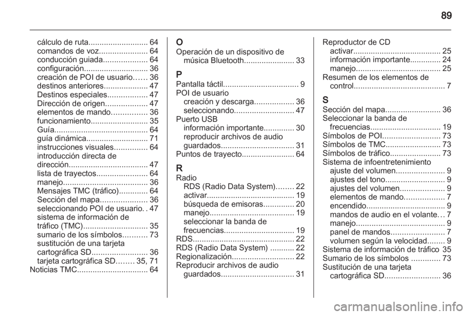 OPEL ZAFIRA B 2014  Manual de infoentretenimiento (in Spanish) 