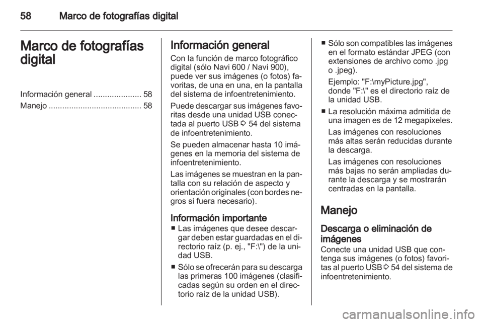 OPEL ZAFIRA C 2013.5  Manual de infoentretenimiento (in Spanish) 