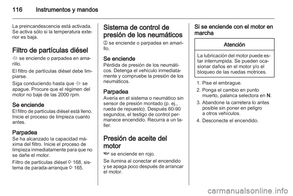 OPEL ZAFIRA TOURER 2012  Manual de Instrucciones (in Spanish) 