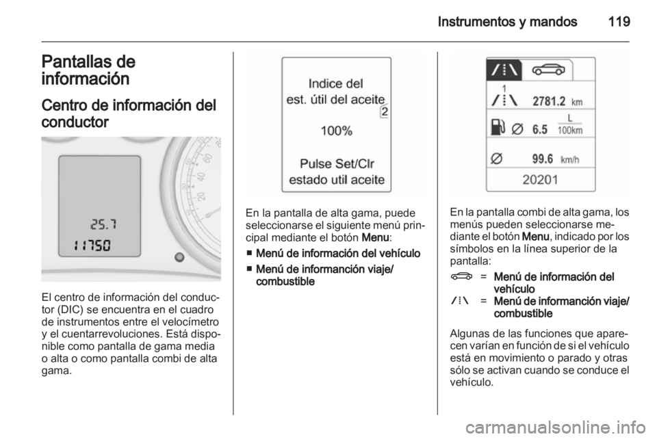 OPEL ZAFIRA TOURER 2012  Manual de Instrucciones (in Spanish) 