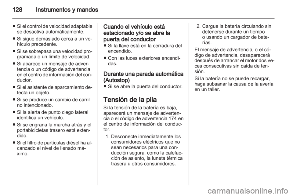 OPEL ZAFIRA TOURER 2012  Manual de Instrucciones (in Spanish) 