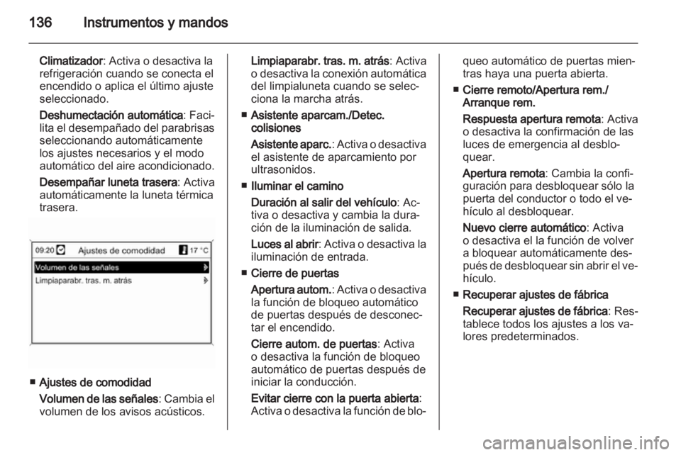 OPEL ZAFIRA TOURER 2012  Manual de Instrucciones (in Spanish) 