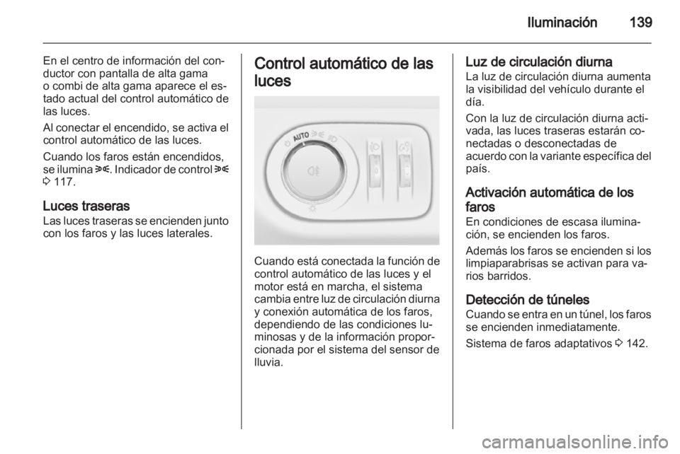 OPEL ZAFIRA TOURER 2012  Manual de Instrucciones (in Spanish) 