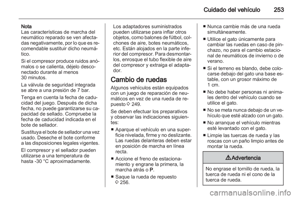 OPEL ZAFIRA TOURER 2012  Manual de Instrucciones (in Spanish) 