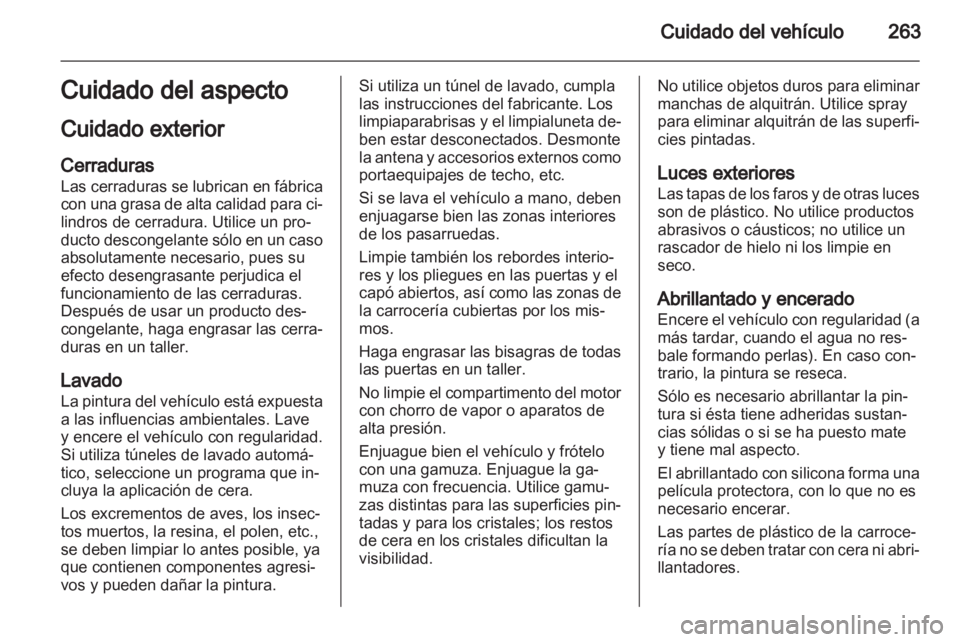 OPEL ZAFIRA TOURER 2012  Manual de Instrucciones (in Spanish) 