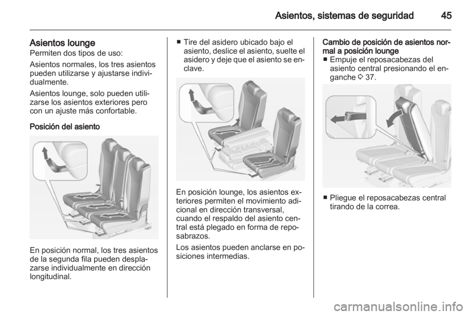 OPEL ZAFIRA TOURER 2012  Manual de Instrucciones (in Spanish) 