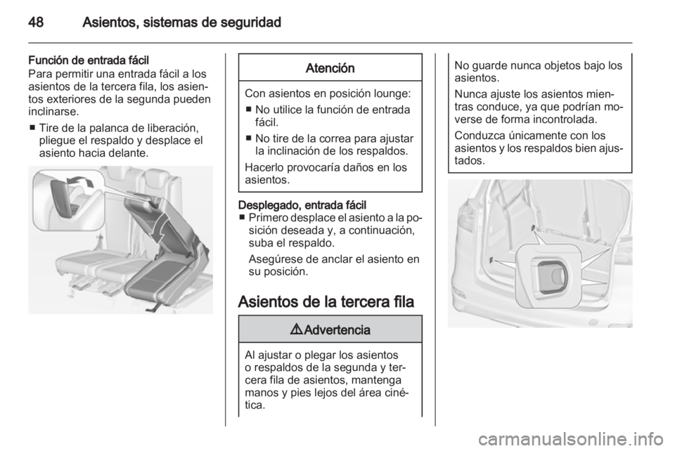 OPEL ZAFIRA TOURER 2012  Manual de Instrucciones (in Spanish) 