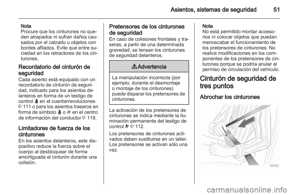 OPEL ZAFIRA TOURER 2012  Manual de Instrucciones (in Spanish) 