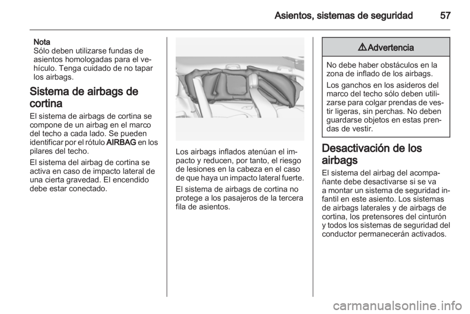 OPEL ZAFIRA TOURER 2012  Manual de Instrucciones (in Spanish) 