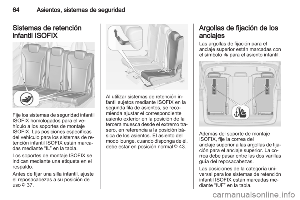 OPEL ZAFIRA TOURER 2012  Manual de Instrucciones (in Spanish) 