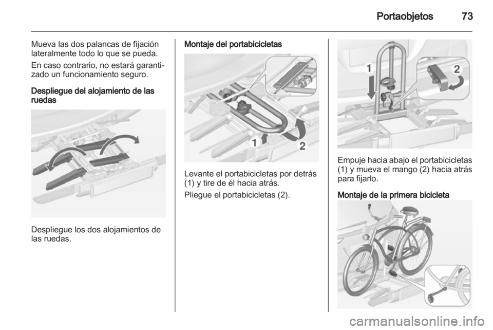 OPEL ZAFIRA TOURER 2012  Manual de Instrucciones (in Spanish) 