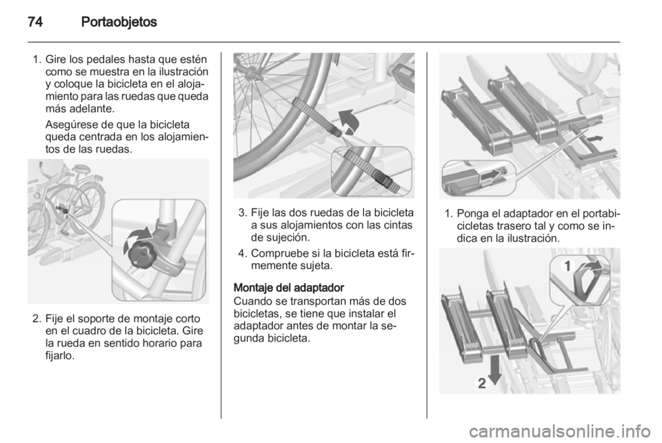OPEL ZAFIRA TOURER 2012  Manual de Instrucciones (in Spanish) 