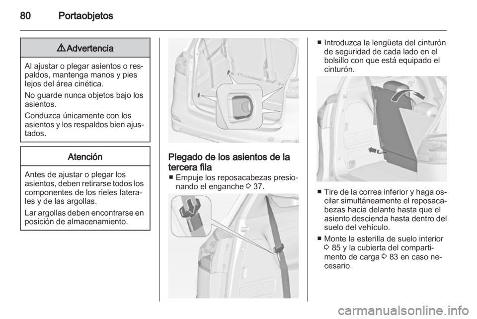 OPEL ZAFIRA TOURER 2012  Manual de Instrucciones (in Spanish) 
