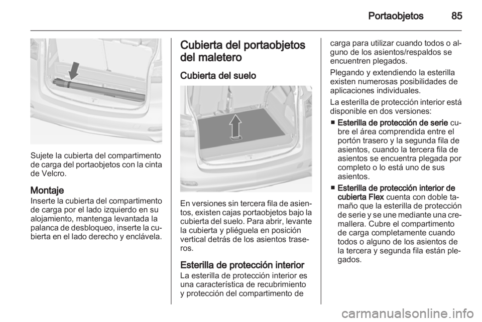 OPEL ZAFIRA TOURER 2012  Manual de Instrucciones (in Spanish) 