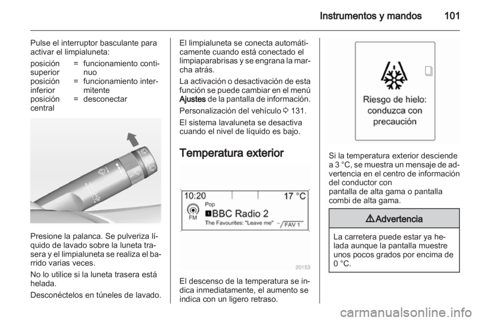 OPEL ZAFIRA TOURER 2012.5  Manual de Instrucciones (in Spanish) 