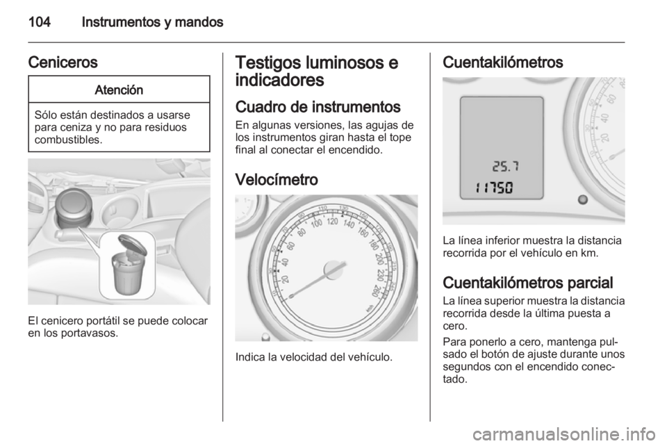 OPEL ZAFIRA TOURER 2012.5  Manual de Instrucciones (in Spanish) 