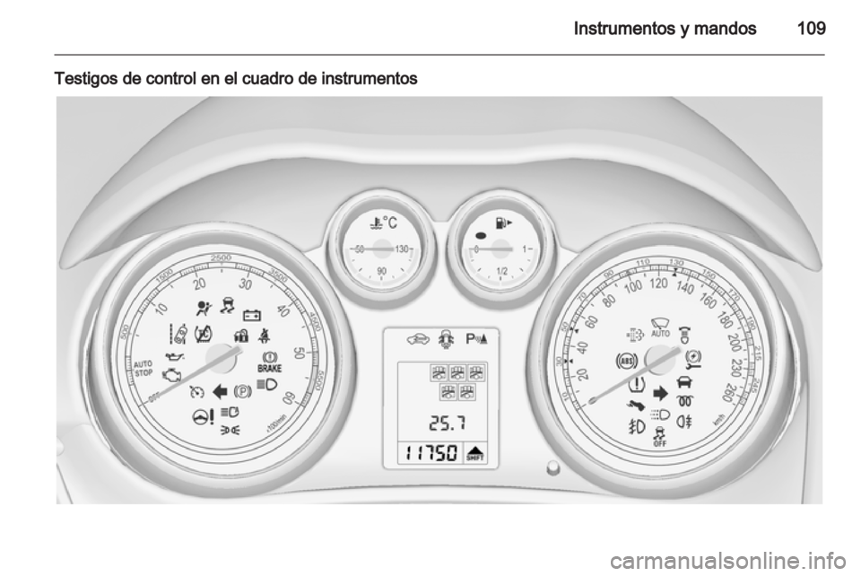 OPEL ZAFIRA TOURER 2012.5  Manual de Instrucciones (in Spanish) 