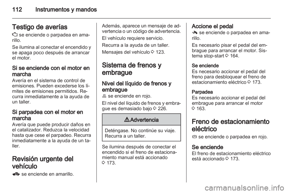 OPEL ZAFIRA TOURER 2012.5  Manual de Instrucciones (in Spanish) 