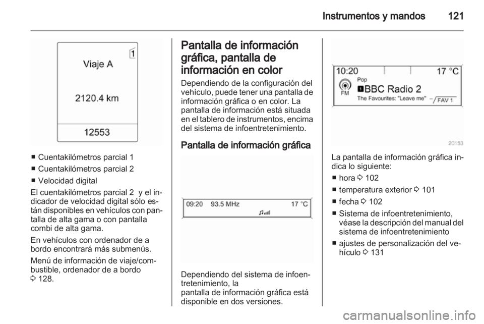 OPEL ZAFIRA TOURER 2012.5  Manual de Instrucciones (in Spanish) 