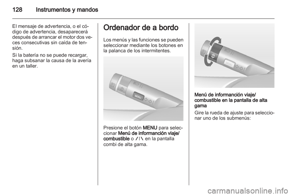 OPEL ZAFIRA TOURER 2012.5  Manual de Instrucciones (in Spanish) 