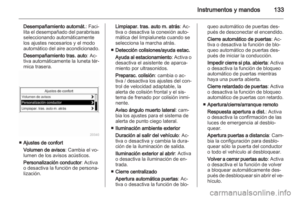 OPEL ZAFIRA TOURER 2012.5  Manual de Instrucciones (in Spanish) 