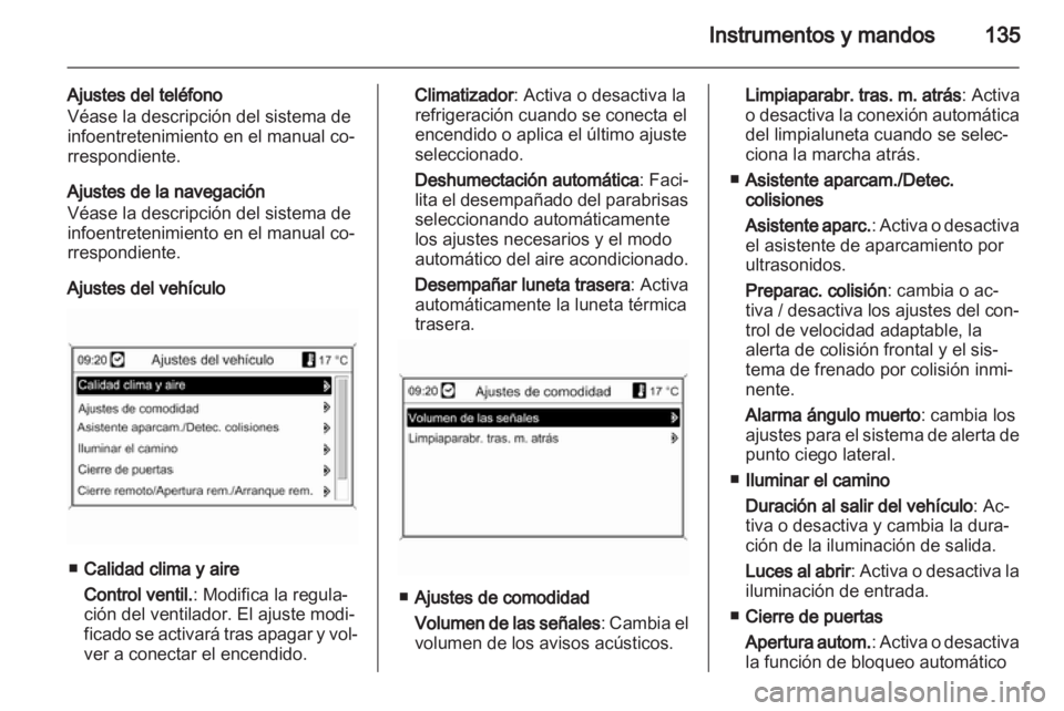 OPEL ZAFIRA TOURER 2012.5  Manual de Instrucciones (in Spanish) 
