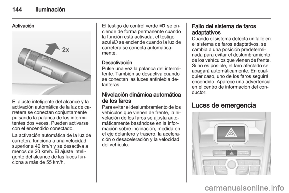 OPEL ZAFIRA TOURER 2012.5  Manual de Instrucciones (in Spanish) 