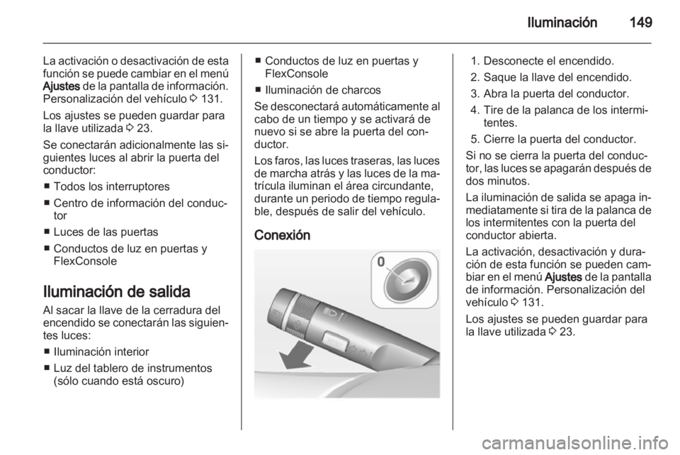 OPEL ZAFIRA TOURER 2012.5  Manual de Instrucciones (in Spanish) 