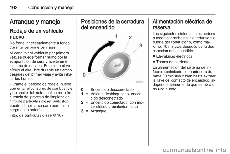 OPEL ZAFIRA TOURER 2012.5  Manual de Instrucciones (in Spanish) 